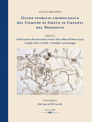 cover image of GUIDA STORICO-CRONOLOGICA DEL COMUNE DI GREVE IN CHIANTI NEL MEDIOEVO. PARTE I